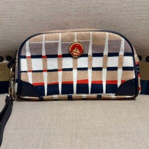 Spartina 449 Plaid Small Wristlet/Clutch
